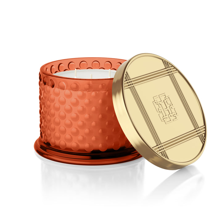 Harvest Donut 3-wick Hobnail Candle