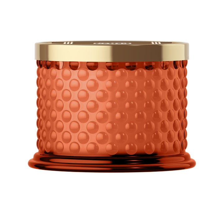 Harvest Donut 3-wick Hobnail Candle