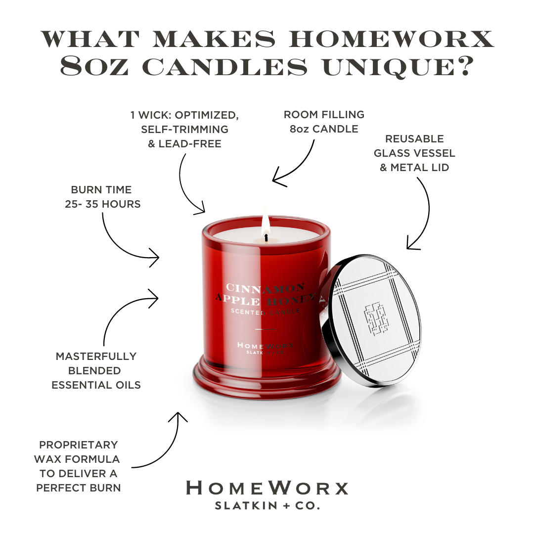 Cinnamon Apple Honey 1-wick Candle