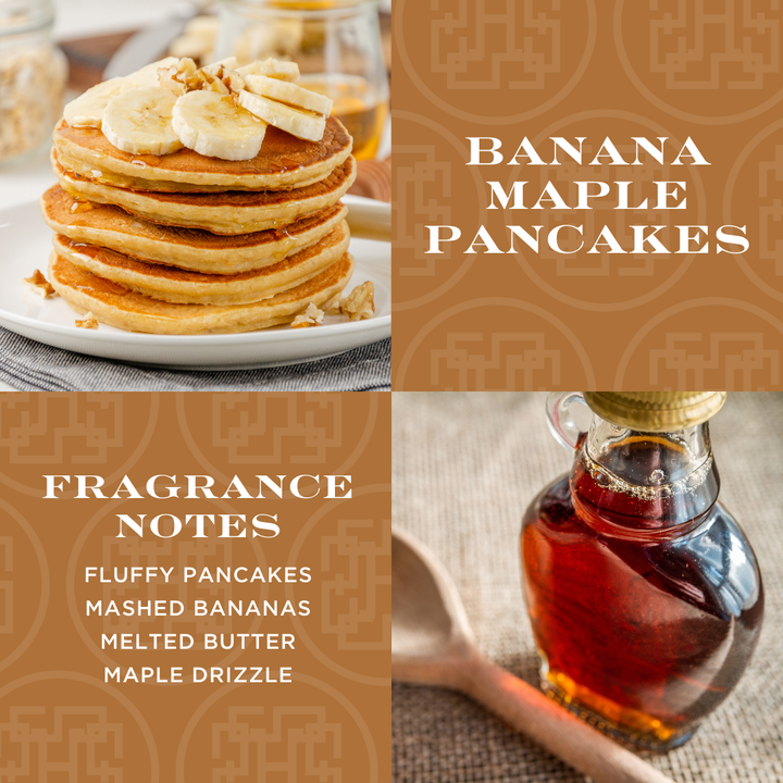 Banana Maple Pancakes Candle