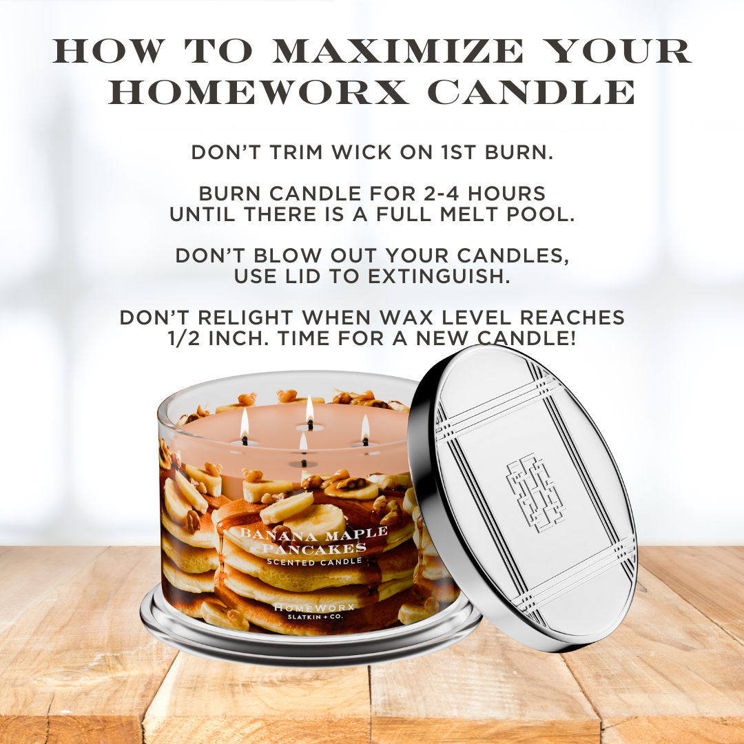 Banana Maple Pancakes Candle