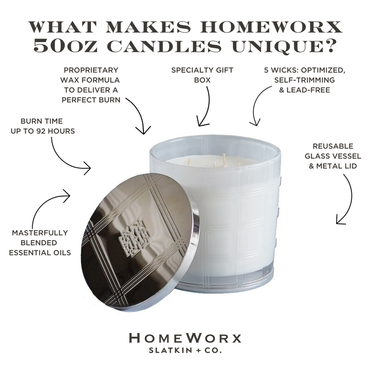 White Birch 80 oz. 5-Wick Luxe Candle