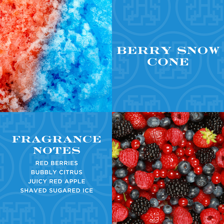 Berry Snow Cone Candle