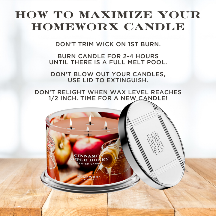Cinnamon Apple Honey 4-wick Candle