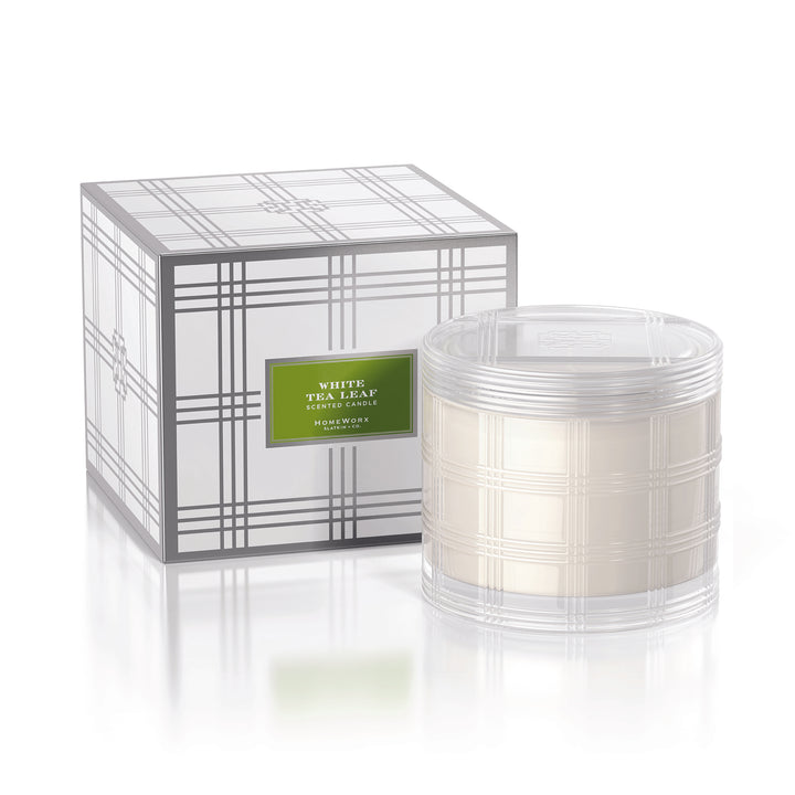 White Tea Leaf 4-wick Specialty Candle with Gift Box