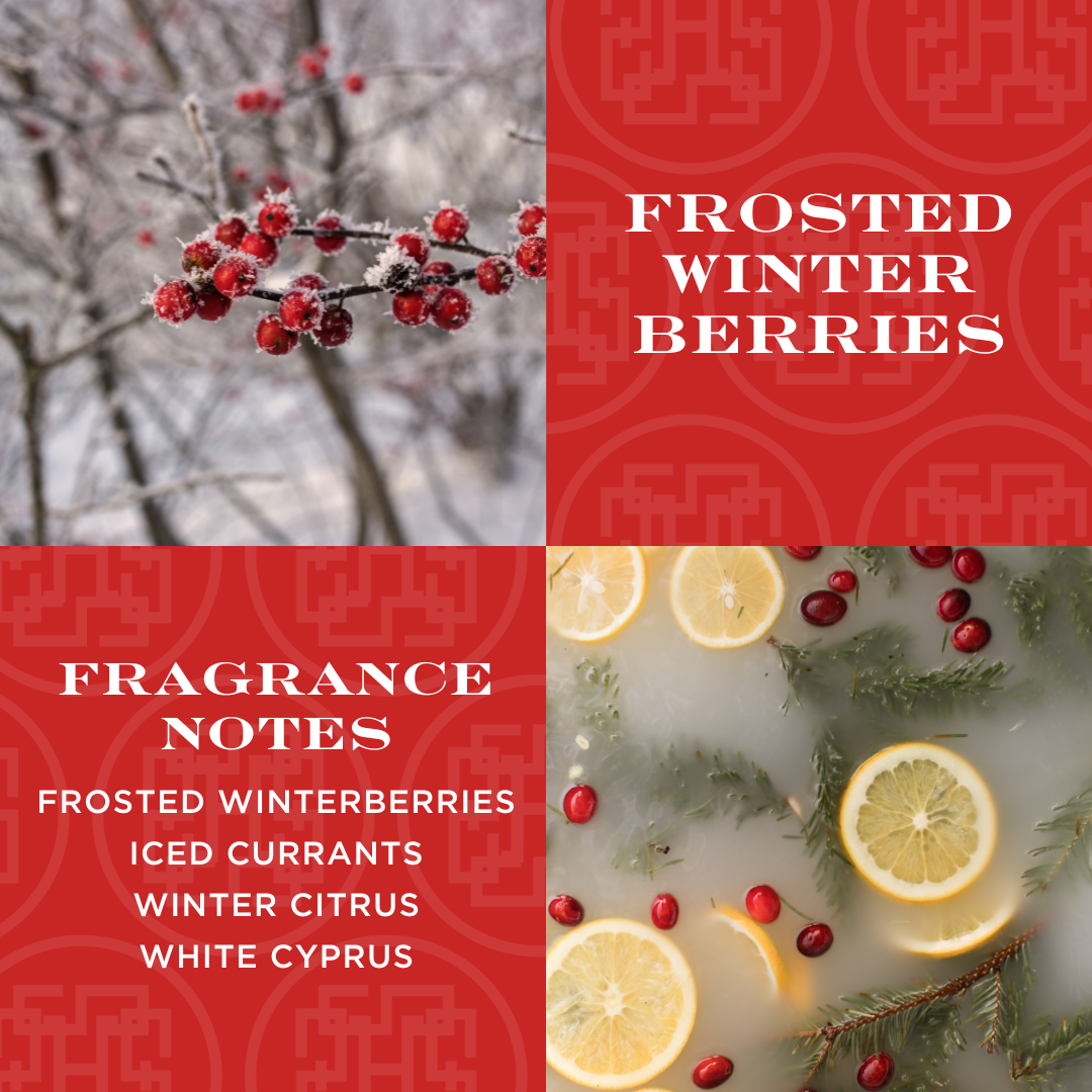 Frosted Winterberries Candle