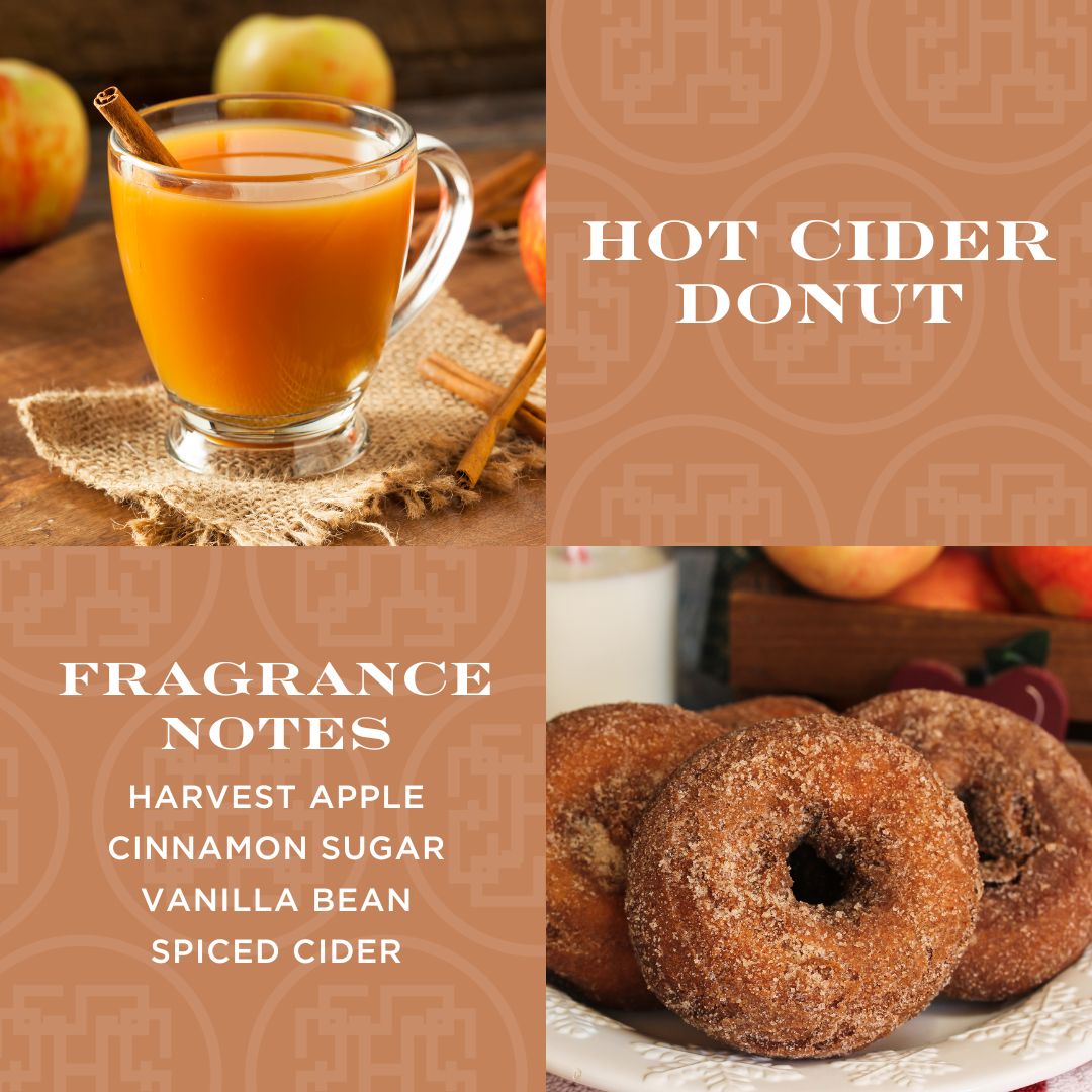 Cider Donuts9 oz – 100% natural soy wax candle 