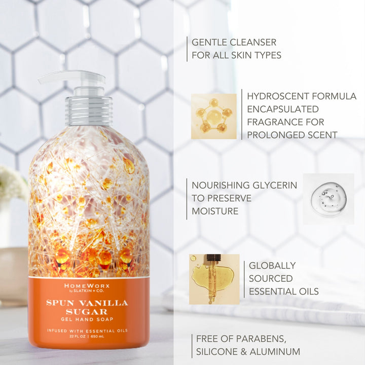 Spun Vanilla Sugar Gel Hand Soap