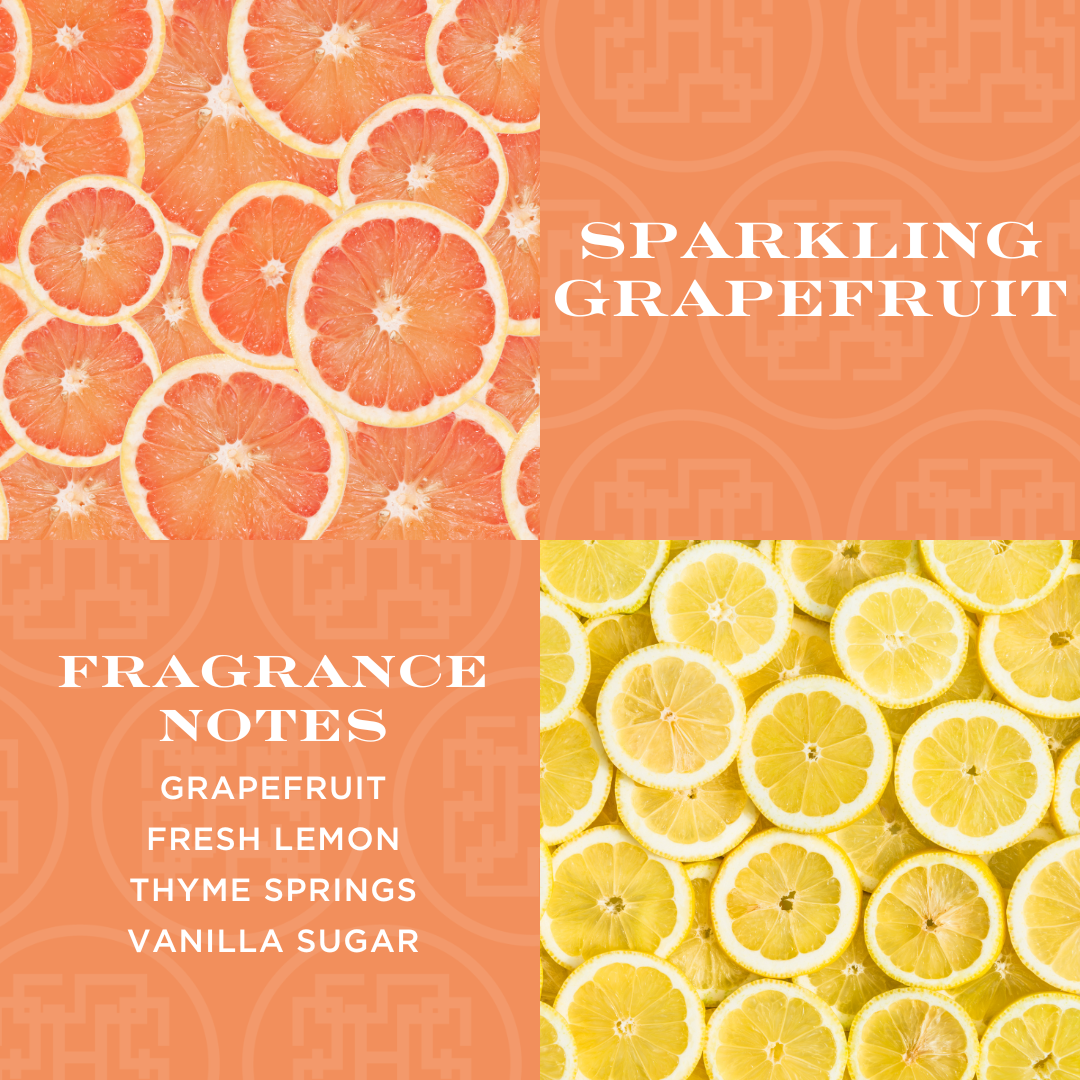 Sparkling Grapefruit Specialty Candle with Gift Box