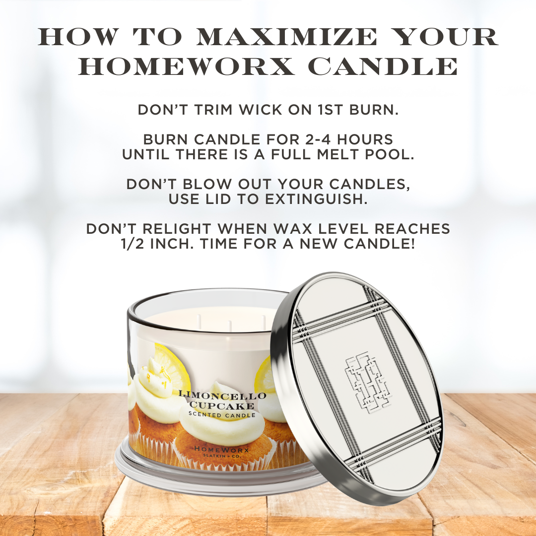 Limoncello Cupcake 3 Wick Candle