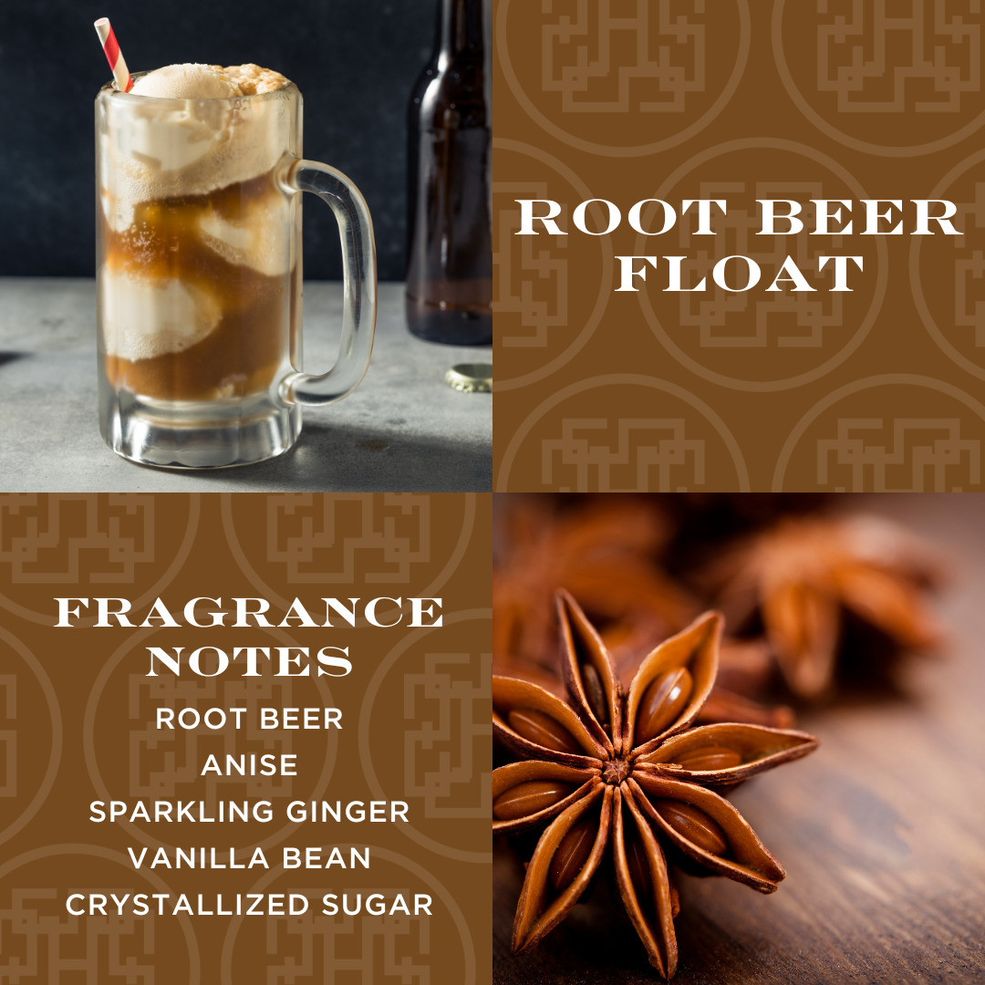 Rootbeer Float Candle