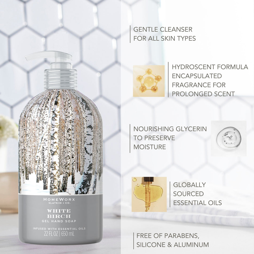 White Birch Gel Hand Soap