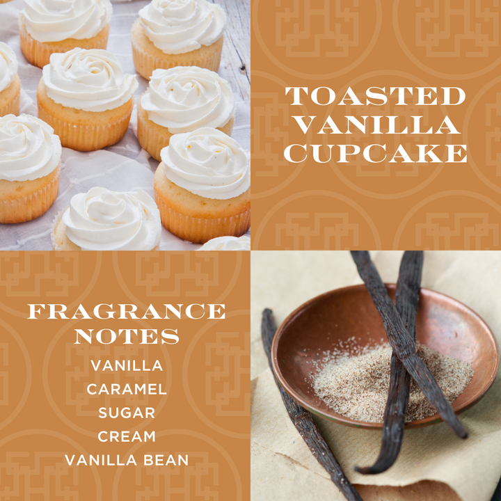 Toasted Vanilla Cupcake Candle