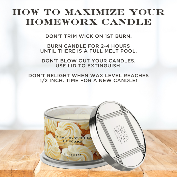 Toasted Vanilla Cupcake Candle