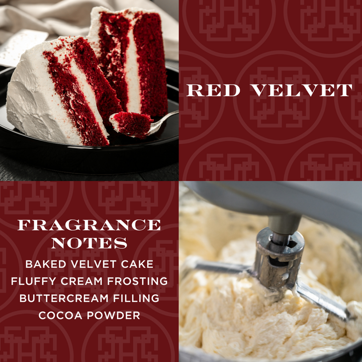 Red Velvet 4-wick  Candle