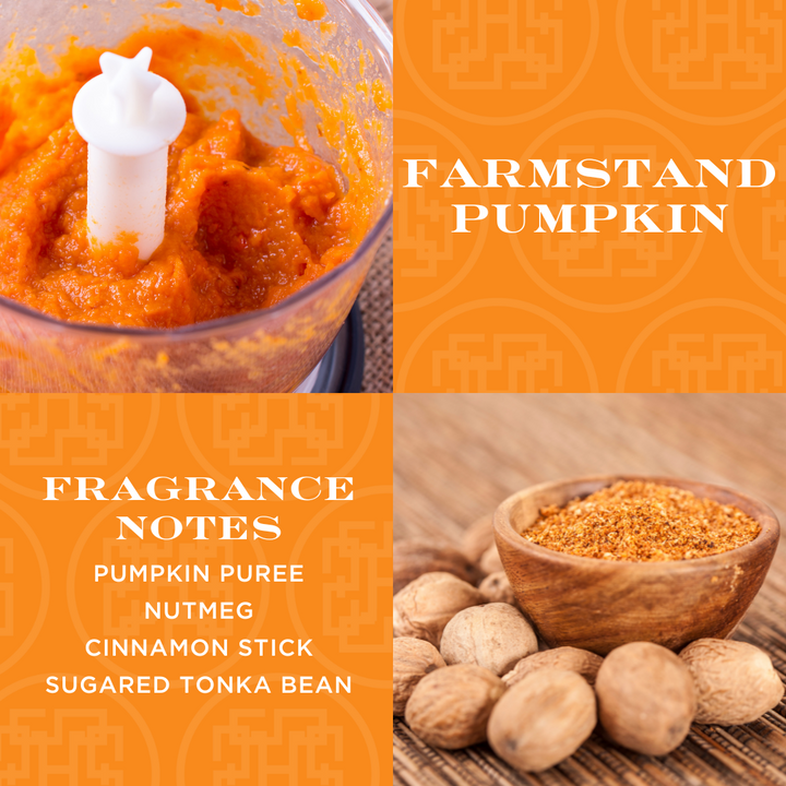 Farmstand Pumpkin Candle