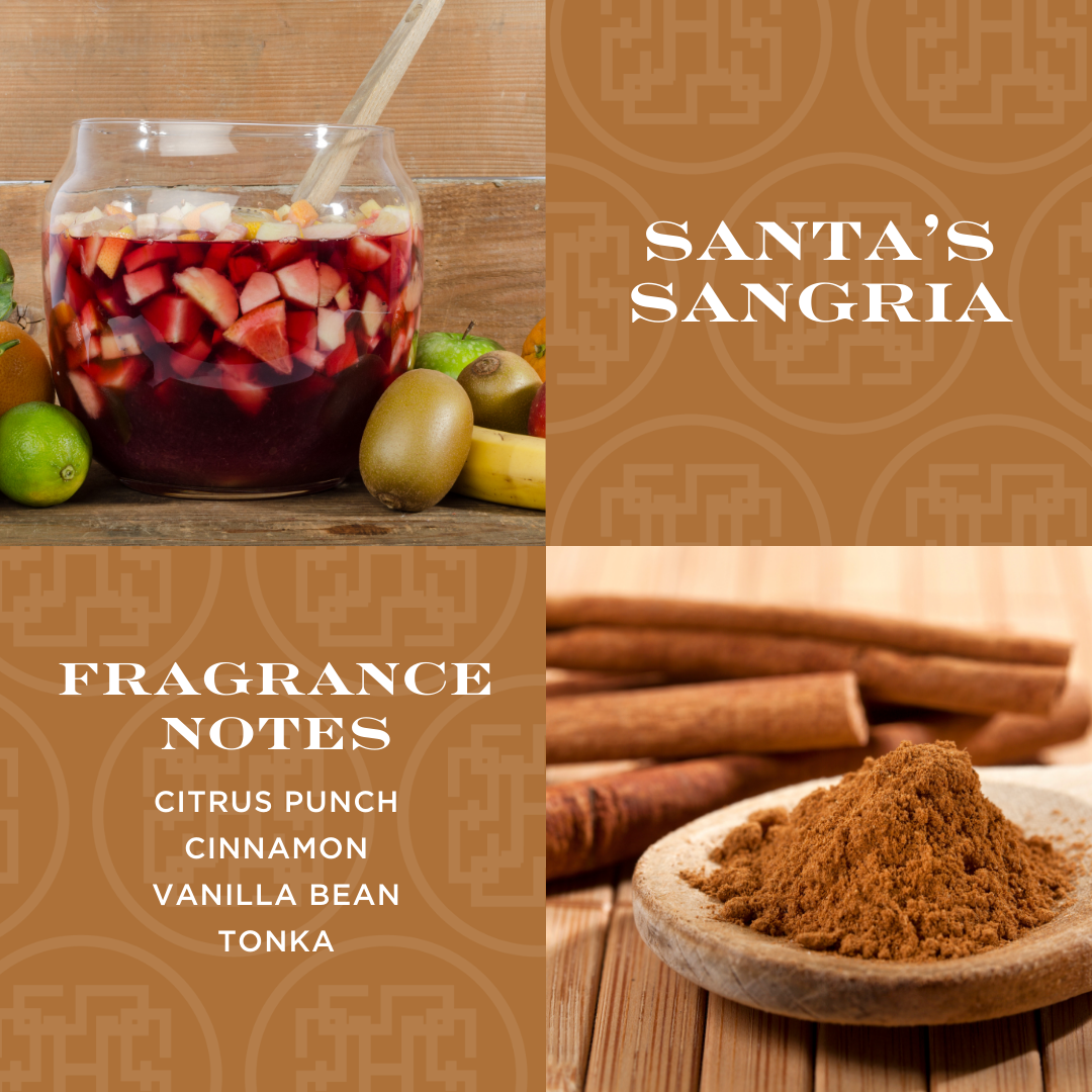 Santa's Sangria 4-wick Candle