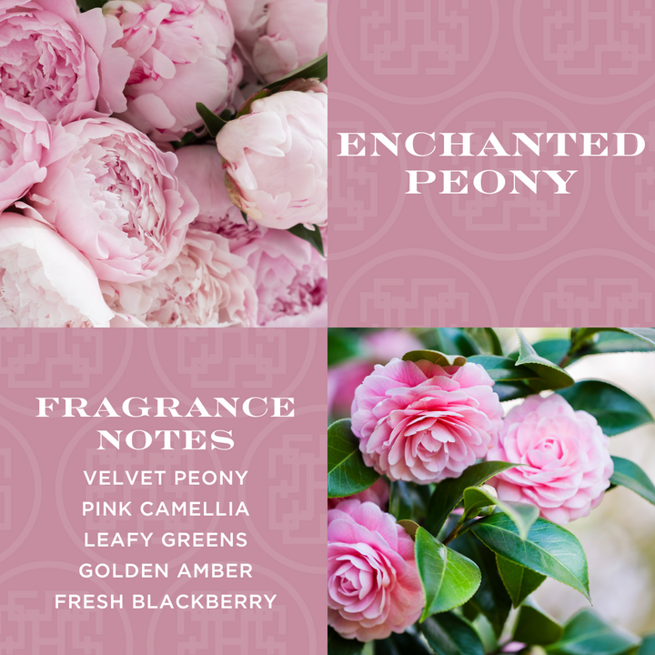 Enchanted Peony Candle