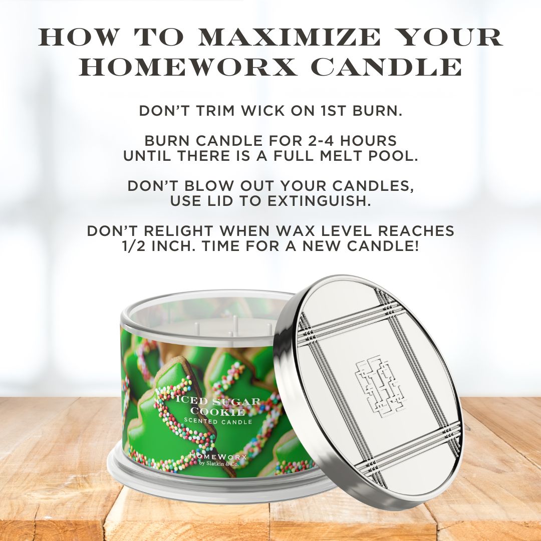 Iced Sugar Cookie Candle