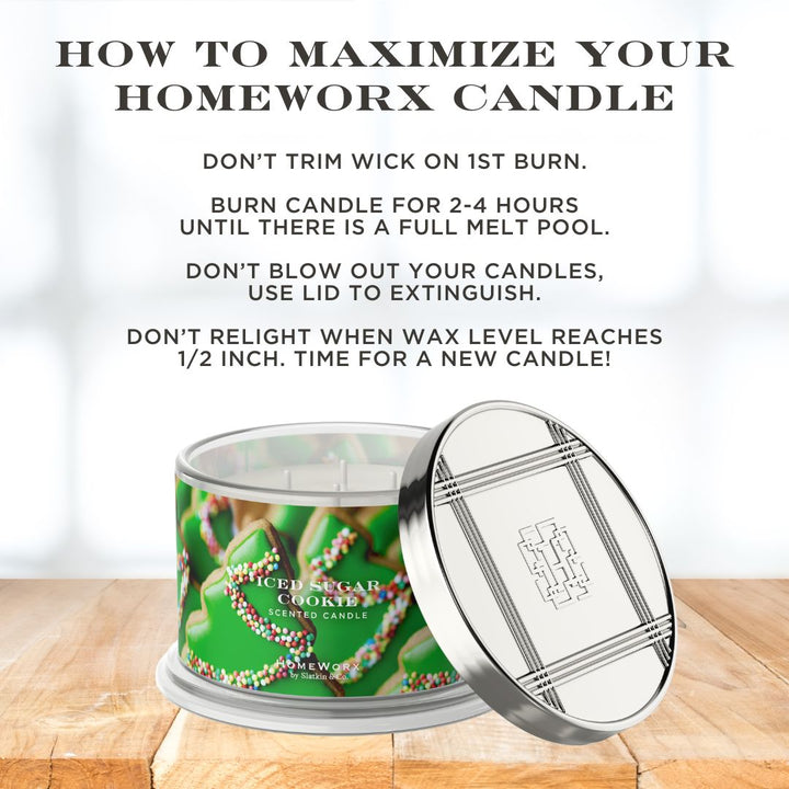 Iced Sugar Cookie Candle