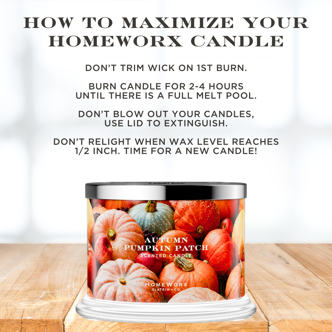 Autumn Pumpkin Patch 3-wick Candle