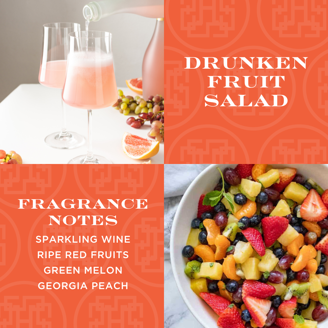 Drunken Fruit Salad Candle