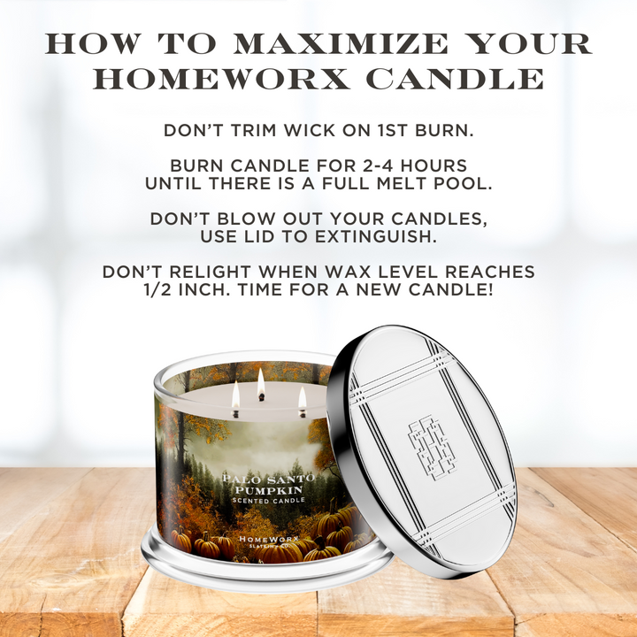 Palo Santo Pumpkin 3-wick Candle