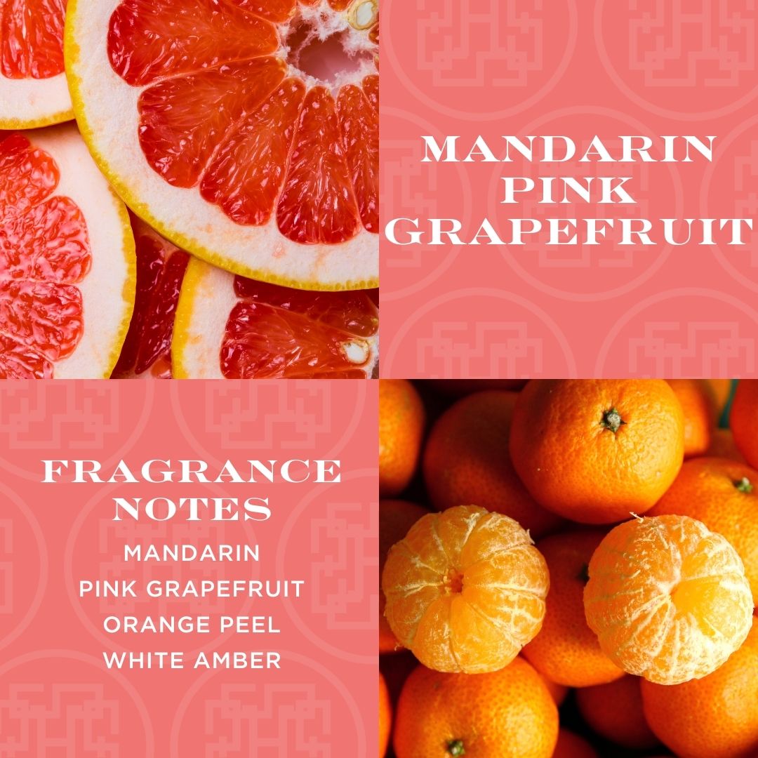 Mandarin Pink Grapefruit Candle
