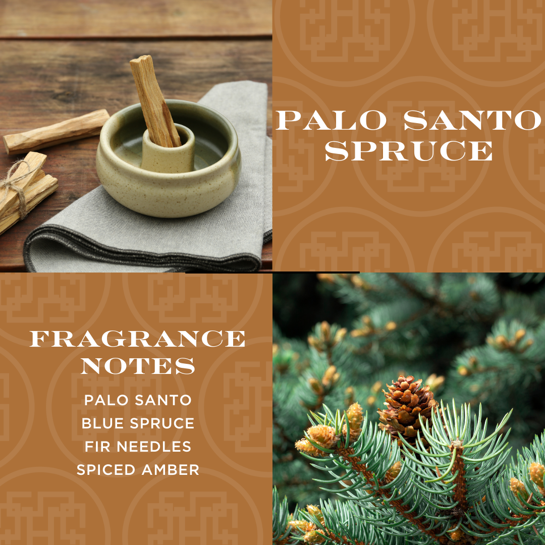 Palo Santo Spruce 4-wick Candle