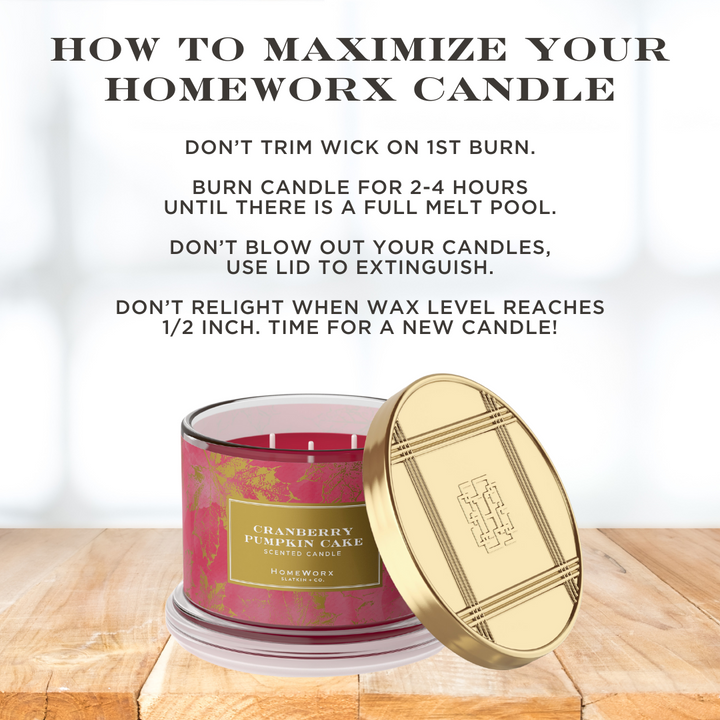 Cranberry Pumpkin Cake 3-wick Candle