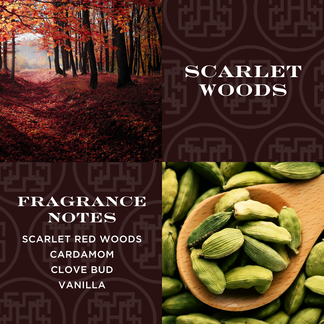 Scarlet Woods 4-wick Candle