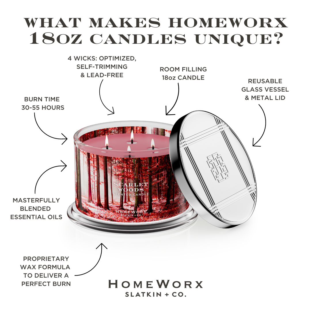 Scarlet Woods 4-wick Candle