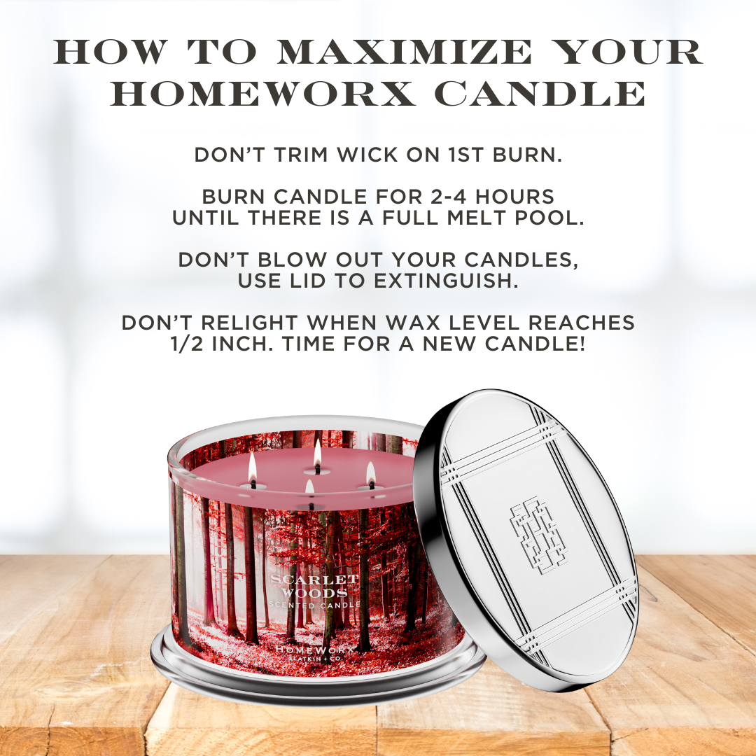 Scarlet Woods 4-wick Candle