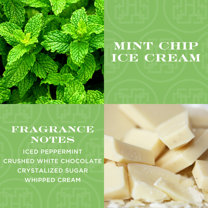 Mint Chip Ice Cream Candle