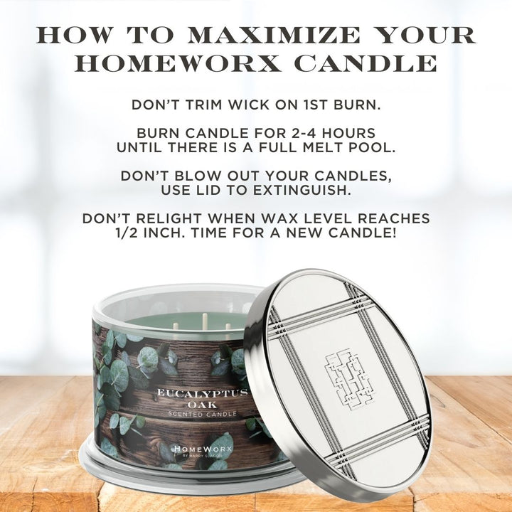 Eucalyptus Oak Candle
