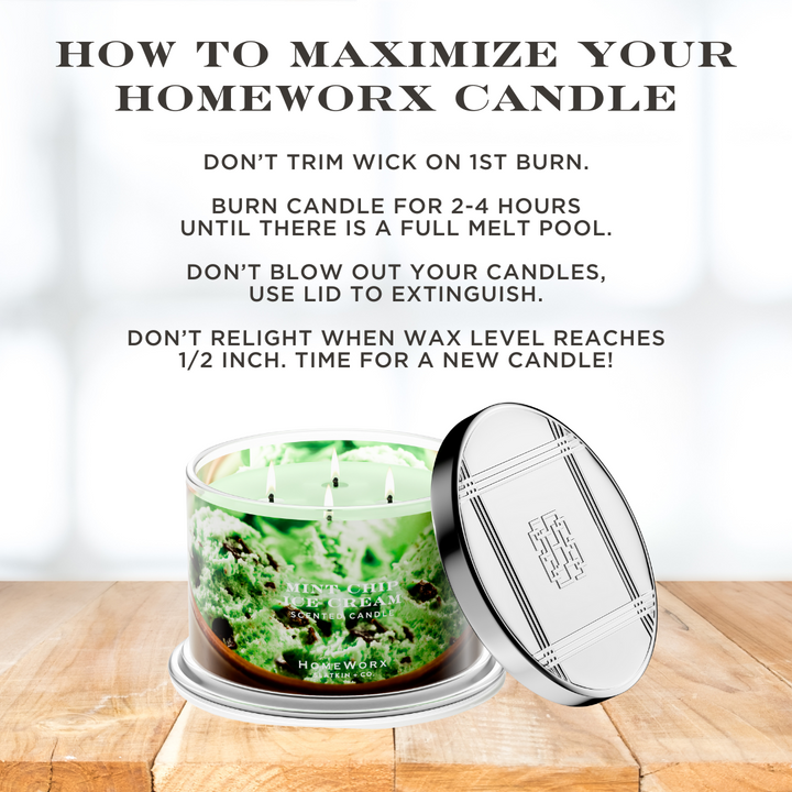Mint Chip Ice Cream Candle