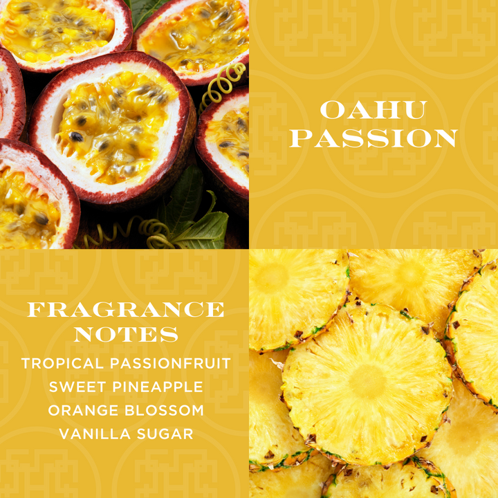 Oahu Passion Specialty 4-wick Candle