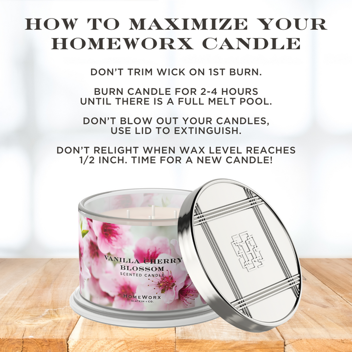Vanilla Cherry Blossom 4-wick Candle