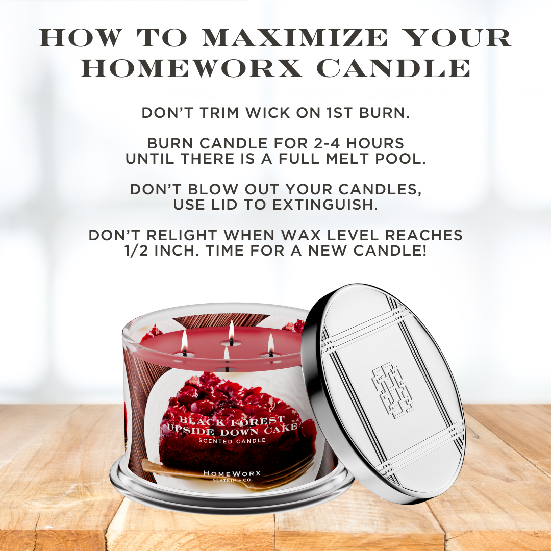 Black Forest Upside Down Cake 4-wickCandle