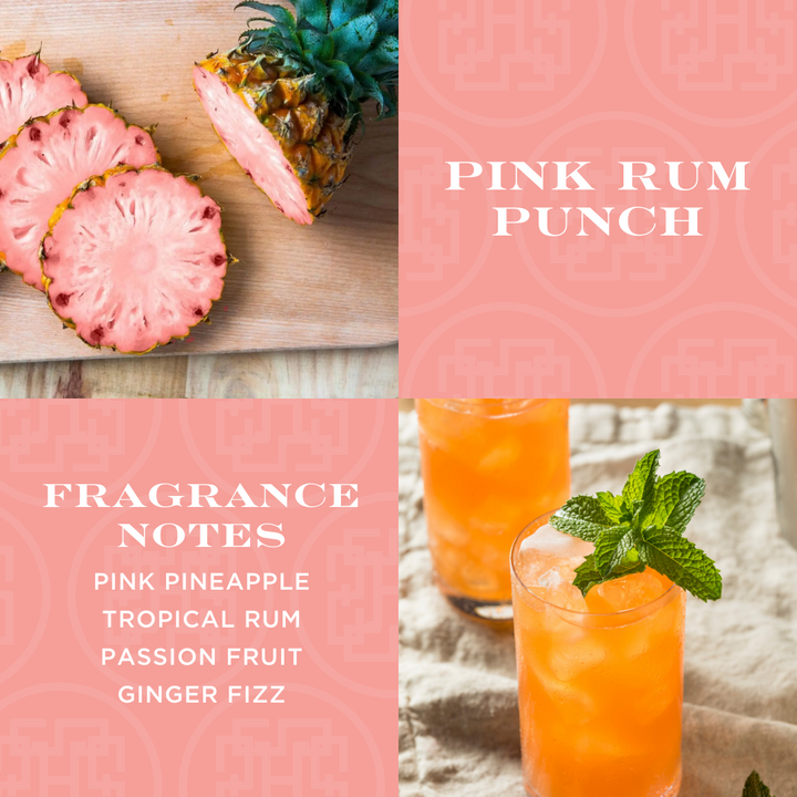 Pink Rum Punch 4-wick Candle