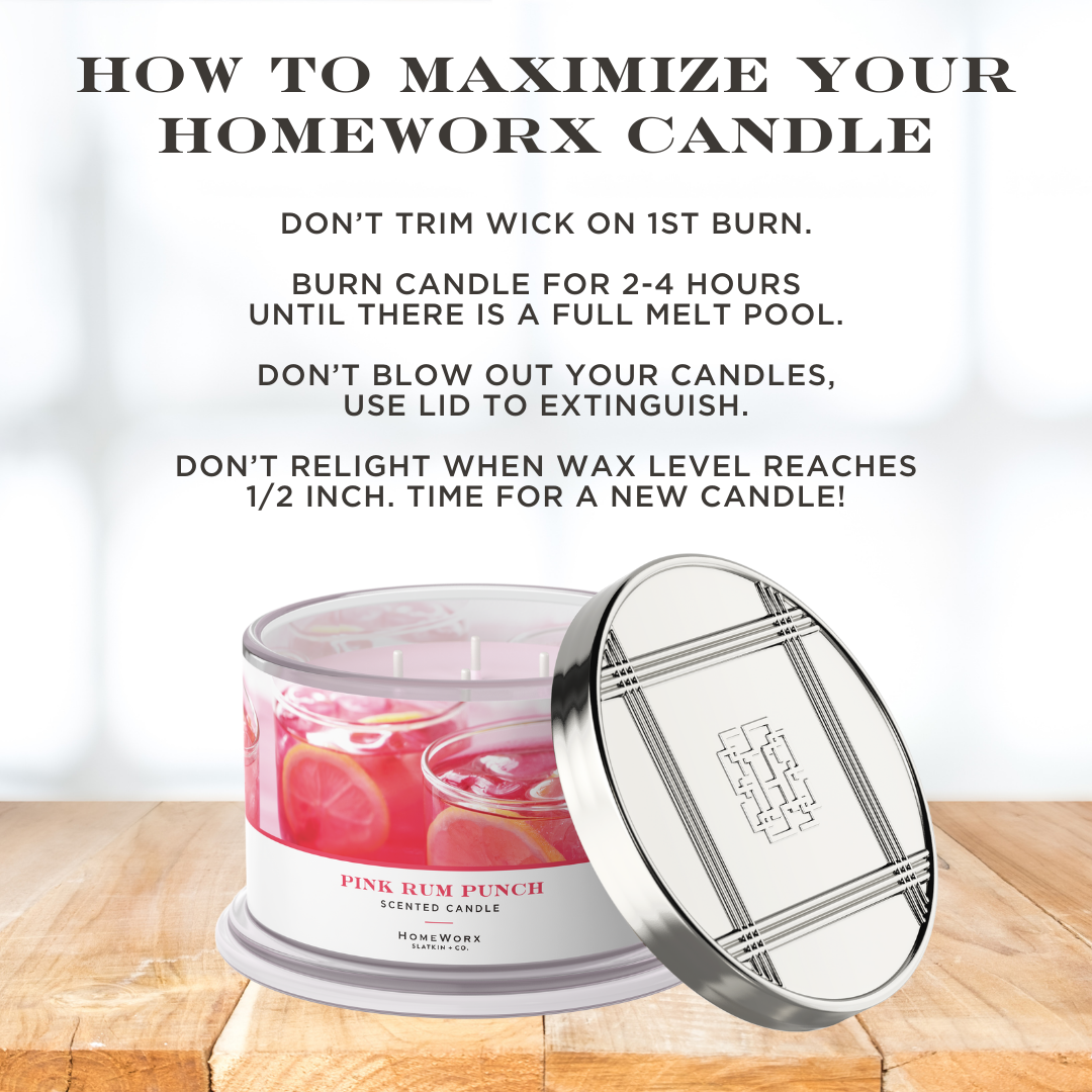 Pink Rum Punch Candle