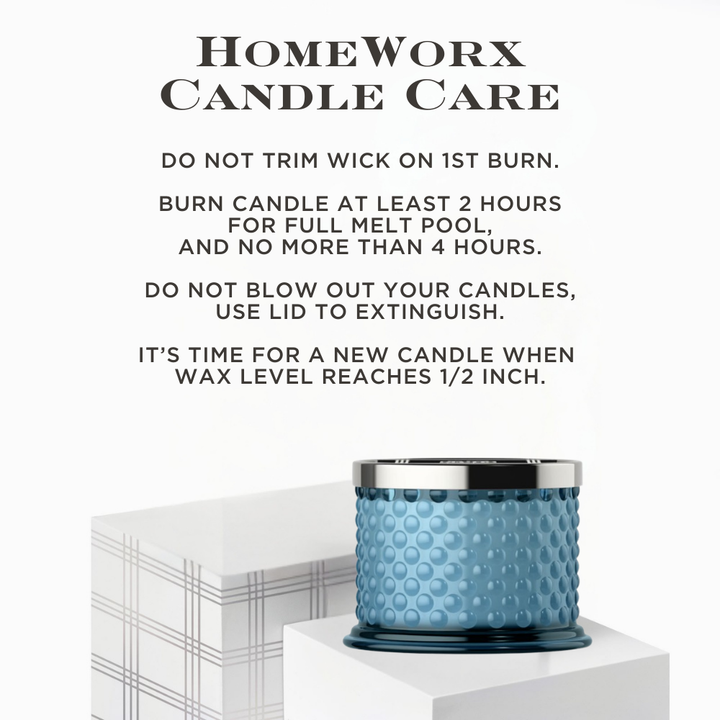 Coastal Water Lily Hobnail Candle