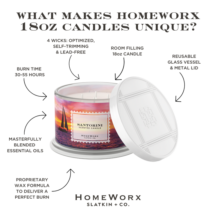 Santorini Sunset 4-wick Candle