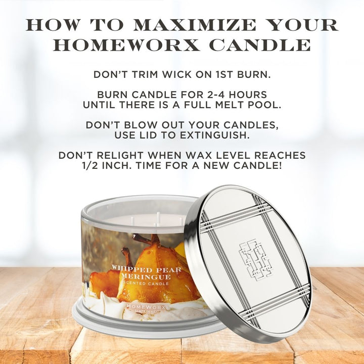 Whipped Pear Meringue Candle