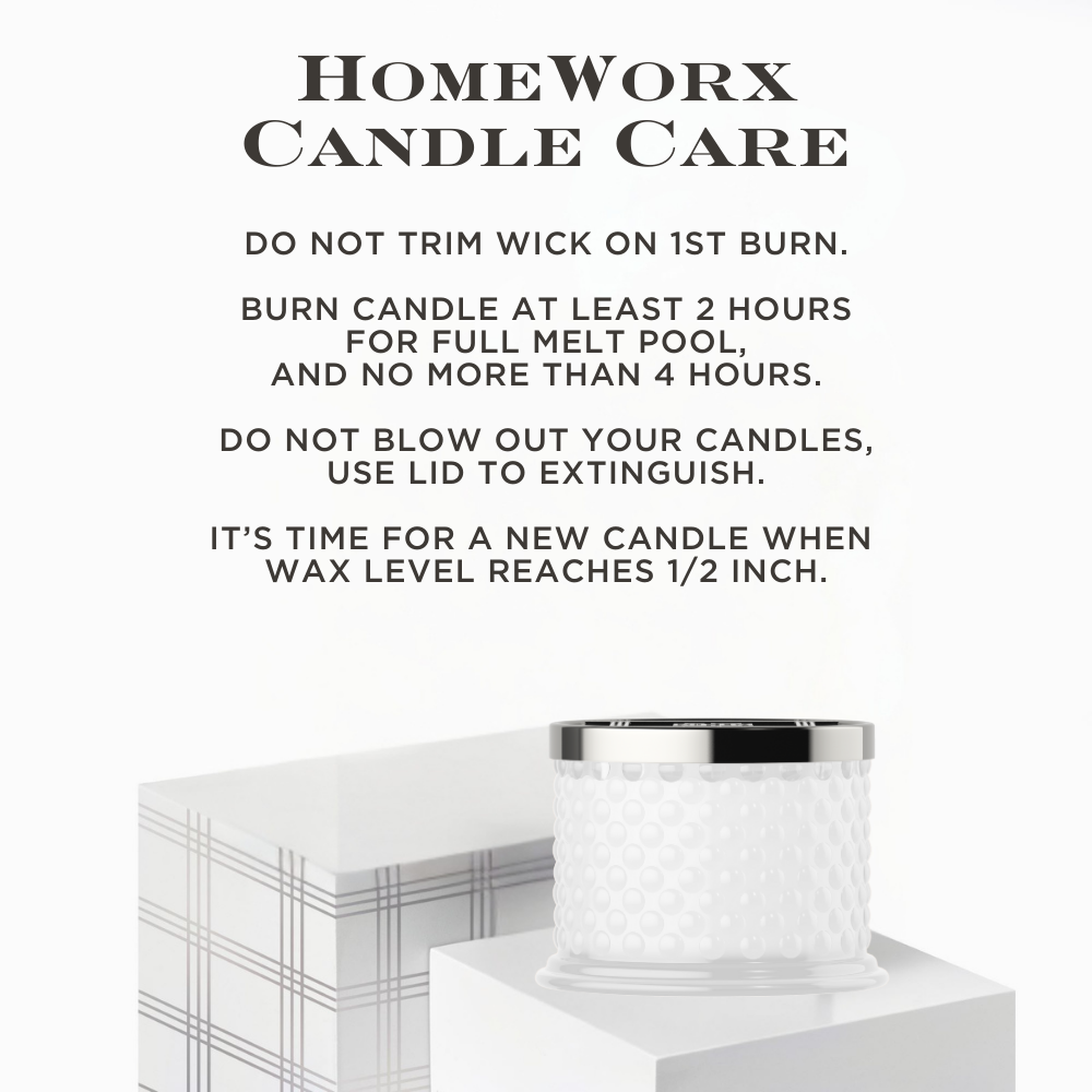 Lily of the Valley Hobnail Candle