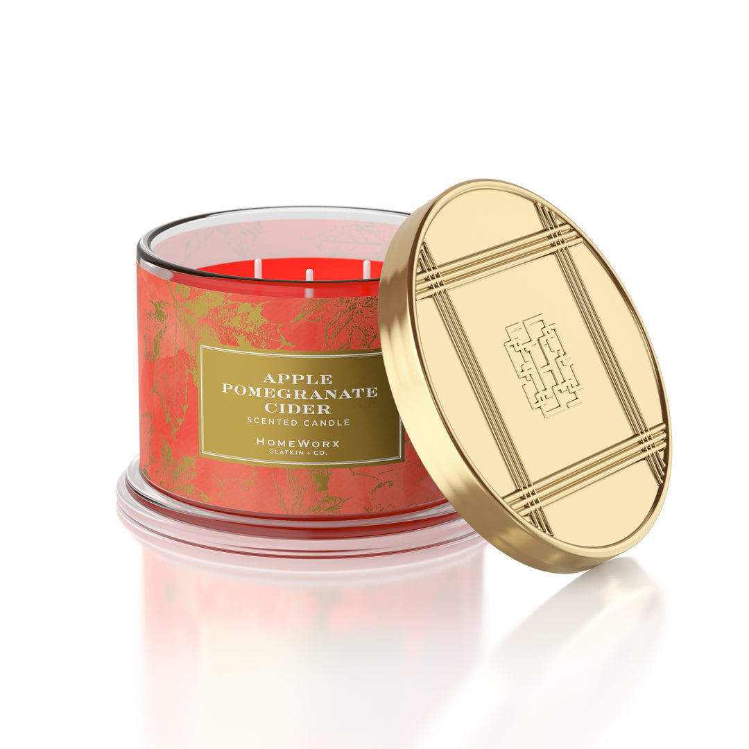 Apple Pomegranate Cider 3-wick Candle