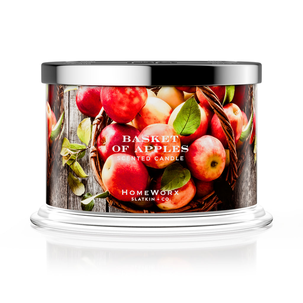 Basket of Apples 4-wick Candle – Slatkin + Co.