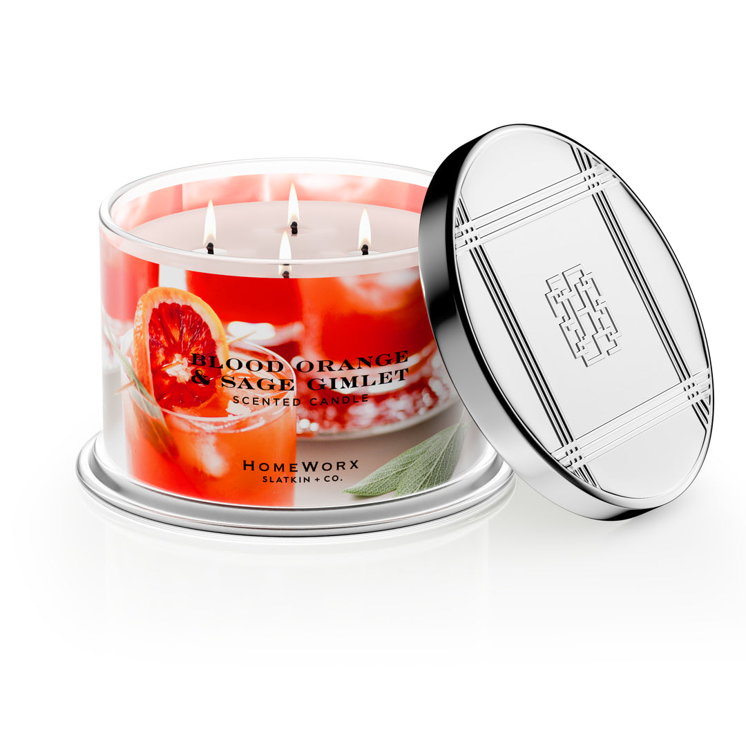 Blood Orange & Sage Gimlet 4-wick Candle