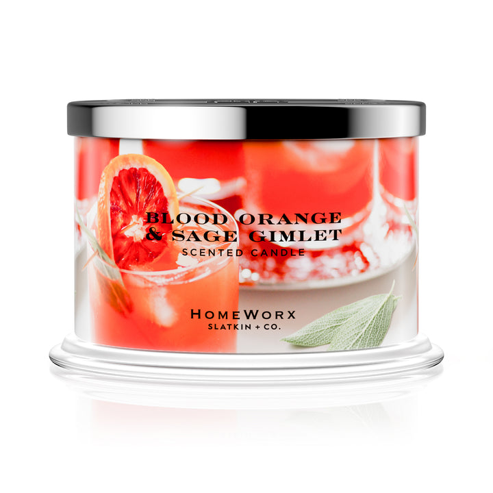 Blood Orange & Sage Gimlet 4-wick Candle