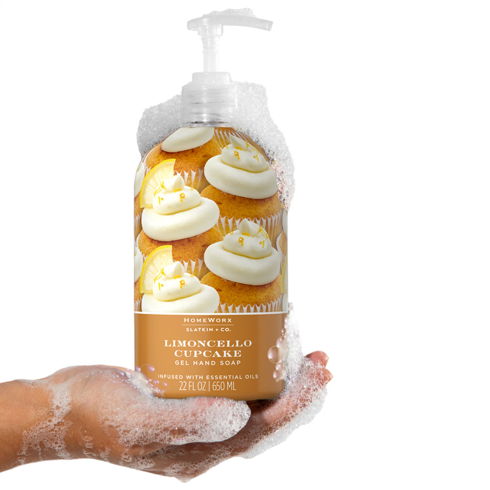 Limoncello Cupcake Gel Hand Soap – Slatkin + Co. Limoncello Cupcake Gel Hand Soap – Slatkin + Co.